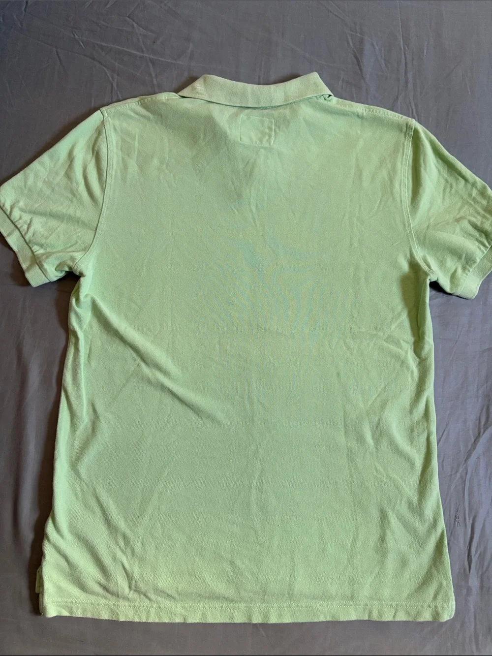 J. Crew Men's Mint Green Vintage Polo Shirt